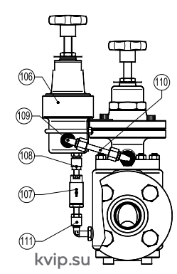 ADCA PRV47 (PRV47E, PRS47) Клапан редукционный пилотного типа