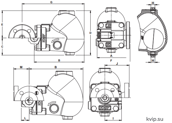 ADCA FA45.1 поплавковый конденсатоотводчик_Р1