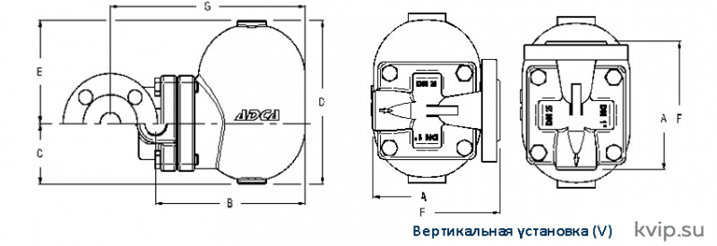 ADCA FLT32 DN 1”HC DN 25HC Конденсатоотводчик поплавковый из углеродистой стали