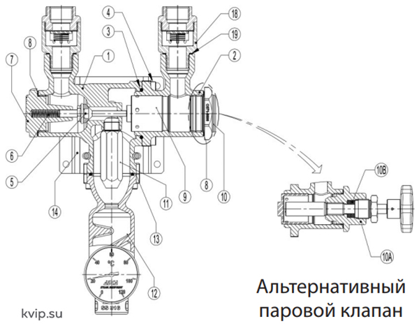 ADCAMIX MX20 смеситель пароводяной_Р3 ADCAMIX MX20 смеситель пароводяной_Р3