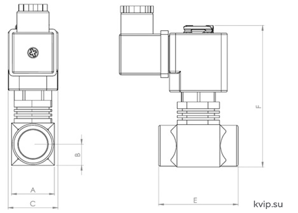 ESV 275-276 Соленоидный клапан на пар (Eska Valve)_Р1