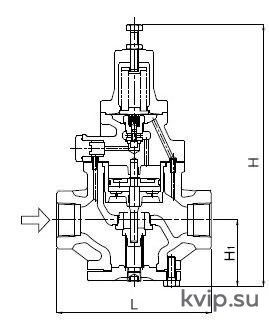 Yoshitake GP-1000AS Клапан редукционный для пара