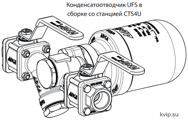 UNIADCA UFS32 Конденсатоотводчик поплавковый_Р4