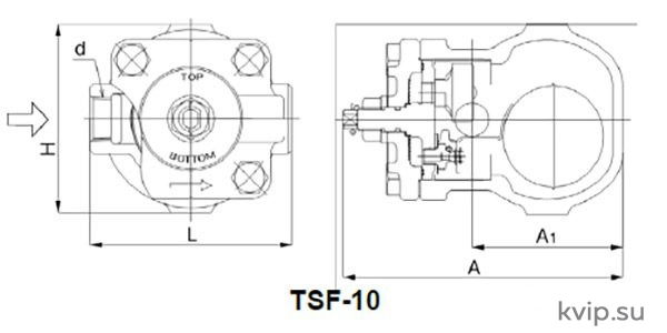 Yoshitake TSF-10 Конденастоотводчик поплавковый