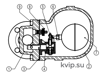 ADCA FLT14I DN 40-50 Конденсатоотводчик поплавковый