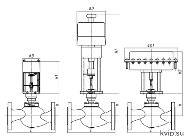 АСТА Р11 DN15–300 PN16-40 Клапан регулирующий АСТА Р11 DN15–300 PN16-40 Клапан регулирующий
